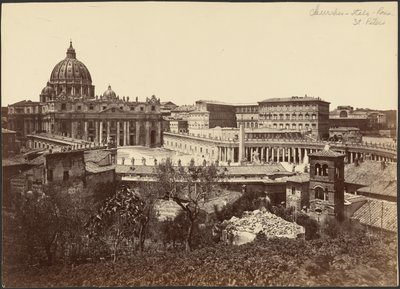 [Veduta della Basilica di San Pietro] da James Anderson