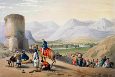 Prima Guerra Anglo-Afghana 1838-1842 da James Atkinson