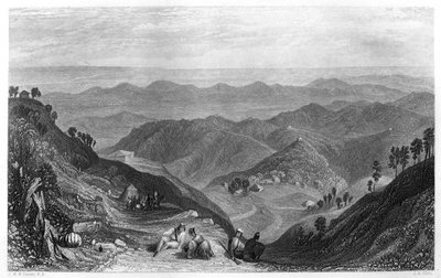 Mussoorie e la valle di Dhoon, India da James B. Allen