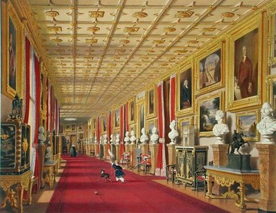Corridoio Est, Castello di Windsor, da 