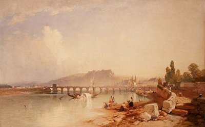 Coblenza ed Ehrenbreitstein da James Baker Pyne