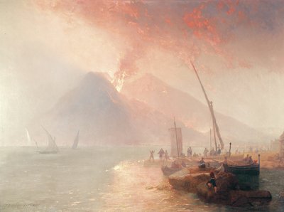 Eruzione del Vesuvio, 1856 da James Baker Pyne