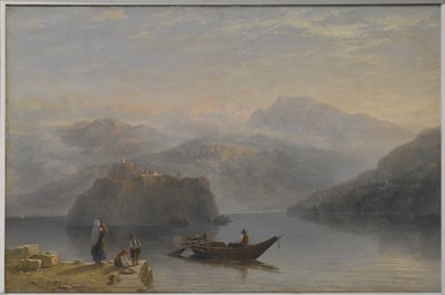 Lago Maggiore (?) da James Baker Pyne