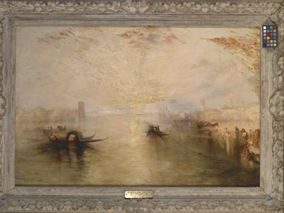 San Benedetto guardando verso Fusina (dopo Turner) da James Baker Pyne