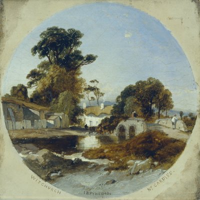 Veduta di Whitchurch da James Baker Pyne