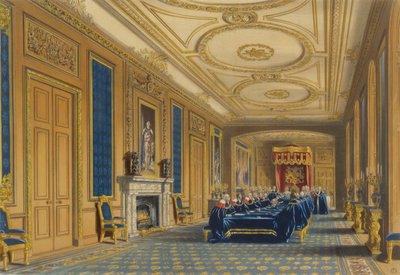 La Sala del Trono, Castello di Windsor - L