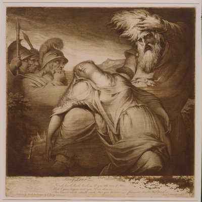 Re Lear e Cordelia da James Barry