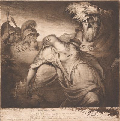 Re Lear e Cordelia da James Barry