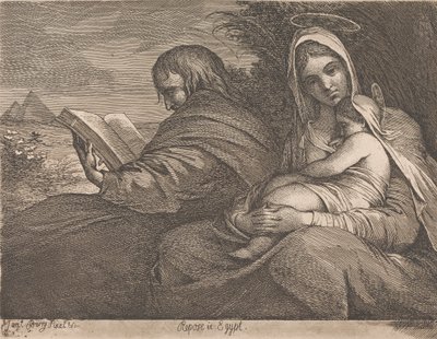 Riposo in Egitto da James Barry