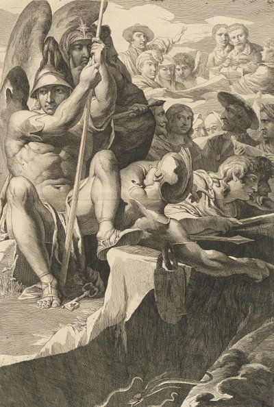 Le Guardie Angeliche, c. 1802 da James Barry