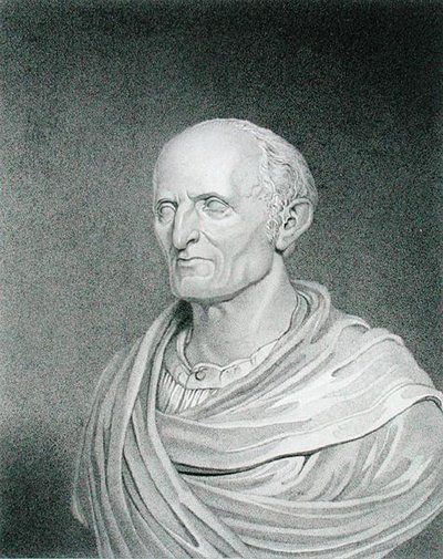 Nathaniel Bowditch (1773-1838), inciso da J. Gross dopo il disegno del busto di Longacre di John Frazee (1790-1852) da James Barton (after) Longacre