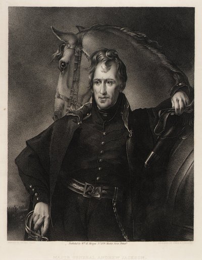 Maggiore generale Andrew Jackson da James Barton Longacre