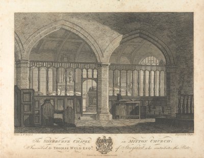 La Cappella Sherburne nella Chiesa di Mitton da James Basire