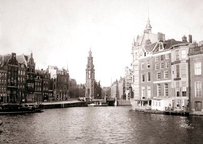 Canale, Amsterdam, 1898 da James Batkin