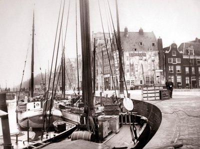 Barche sul canale, Rotterdam da James Batkin