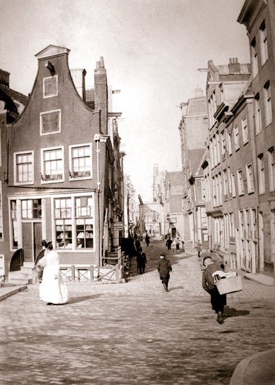 Scena di strada, Rotterdam, 1898 da James Batkin