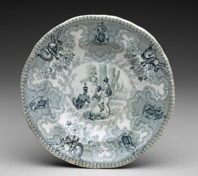 Piatto, c.1837-44 da James Beech
