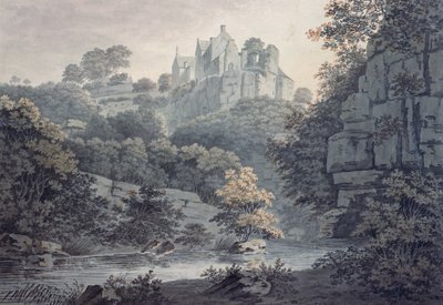 Castello di Hawthornden vicino a Edimburgo da James Bourne