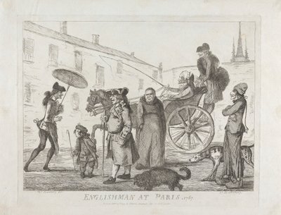 Inglese a Parigi, 1767 da James Bretherton
