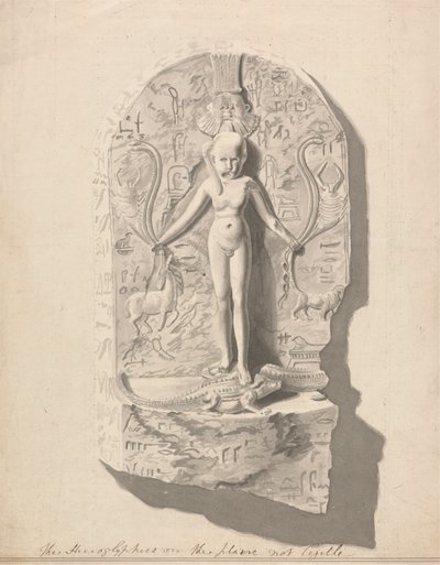 N.1 Una tavola di geroglifici trovata ad Axum da James Bruce