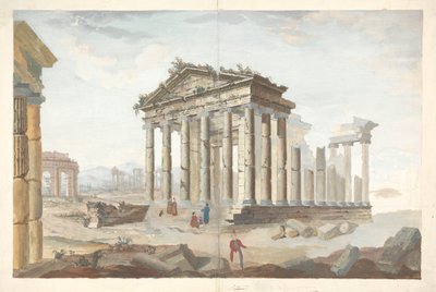 Rovine dei Templi a Saltronza da James Bruce