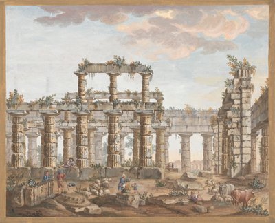 Rovine del tempio da James Bruce