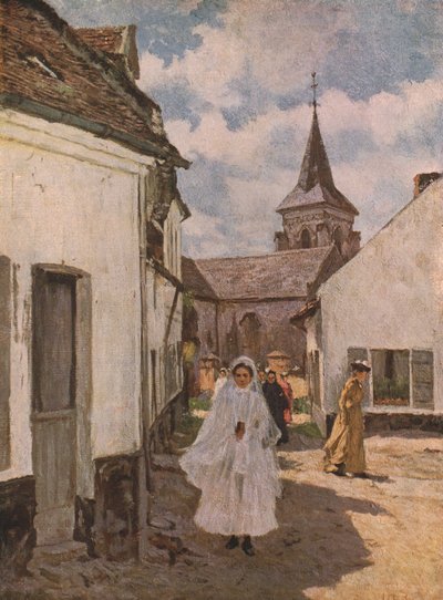 Ritorno dalla Prima Comunione, fine XIX-inizio XX secolo, c1930 da James Charles