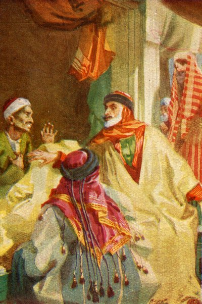 Un bazar palestinese - Luca xxii. 36 da James Clark, Henry A Harper
