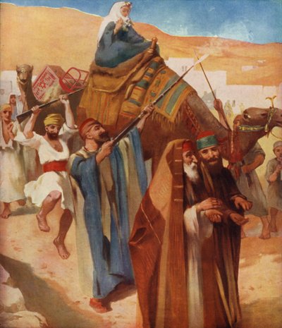 Processione di spose di un villaggio da James Clark