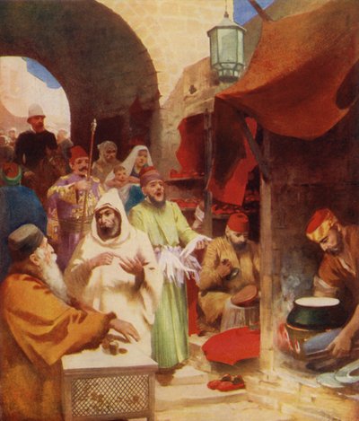 Una Strada del Bazar Orientale da James Clark
