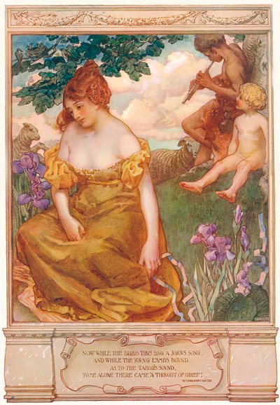Tristezza in Primavera, c1878-1906, 1906 da James Clark