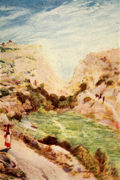 Gerusalemme, La Valle dei Re - Matt. xxiii. 37, c1924 da James Clark and Henry A Harper