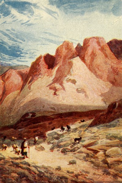 Monte Sinai - Atti vii 38, c1924 da James Clark and Henry A Harper
