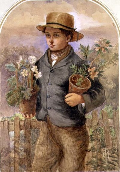 Ragazzo del Giardino da James Collinson