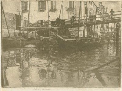 Un canale nero da James Craig Annan