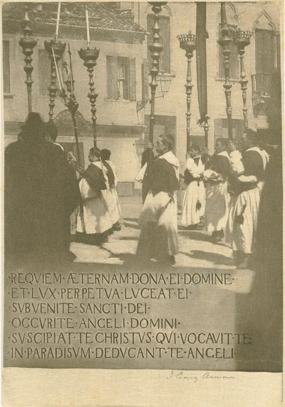 Un requiem veneziano da James Craig Annan