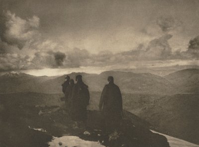 Camera Work: Le montagne oscure, 1904 da James Craig Annan