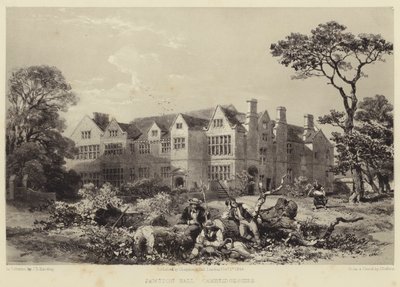 Sawston Hall, Cambridgeshire da James Dafforne