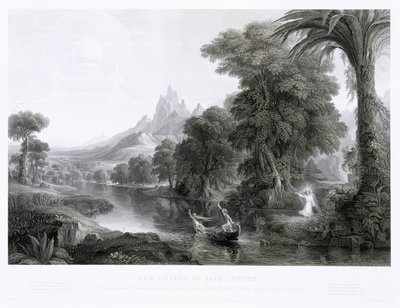 Il viaggio della vita — Gioventù, c. 1855 da James David Smillie