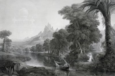 Il viaggio della vita: giovinezza, c. 1855 da James David Smillie