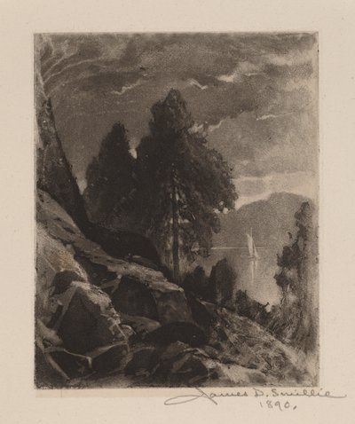 Senza titolo (Esperimento—Acquatinta bagnata) da James David Smillie