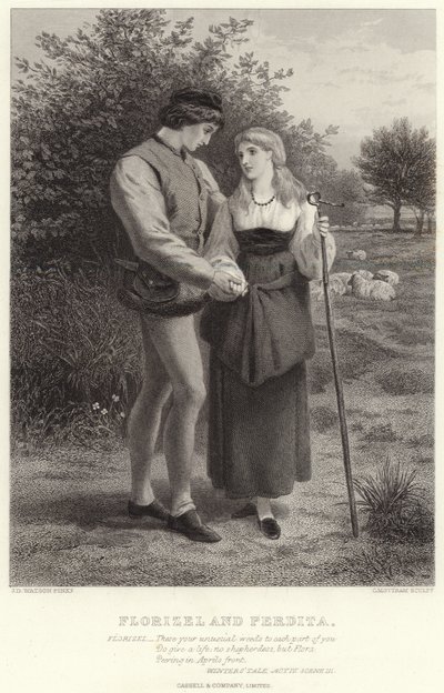 Florizel e Perdita, Racconto d