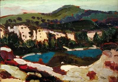 La piscina blu, Dorset da James Dickson Innes