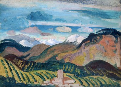 Vernet, Paesaggio Provenzale, 1912 da James Dickson Innes