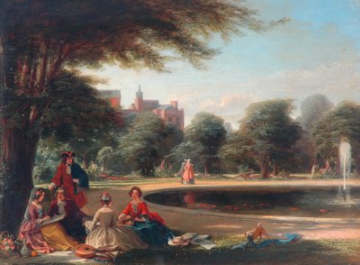 Hampton Court, la Fontana da James Digman Wingfield