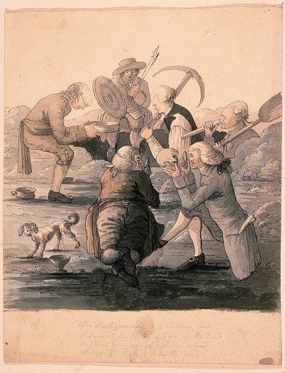 I scavatori di carri, c.1787 da James Douglas