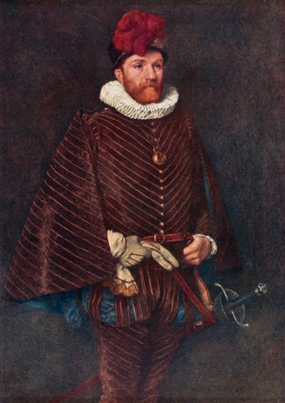 Il fratellastro di Maria, Lord James Stuart, più noto come Conte di Murray da James Dromgole Linton