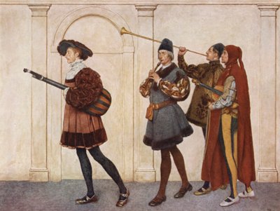 Il Mercante di Venezia di Shakespeare: Entrano i musicisti da James Dromgole Linton