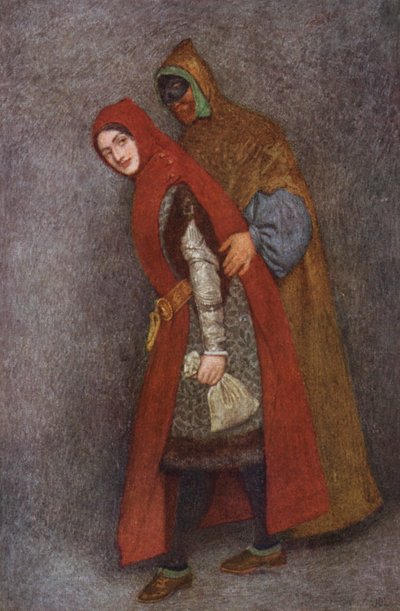 Il mercante di Venezia di Shakespeare: Lorenzo e Jessica da James Dromgole Linton