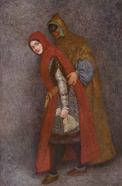 Il mercante di Venezia di Shakespeare: Lorenzo e Jessica da James Dromgole Linton